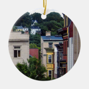 Easton PA - Uitzicht uit raam Keramisch Ornament
