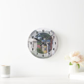 Easton PA - Uitzicht uit raam Ronde Klok (Huis)