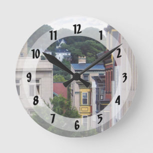 Easton PA - Uitzicht uit raam Ronde Klok