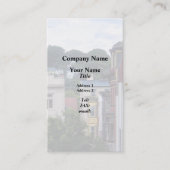 Easton PA - Uitzicht uit raam Visitekaartje (Voorkant)