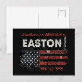 Easton Pennsylvania Briefkaart (Voorkant / Achterkant)