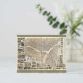 Easton Pennsylvania & Phillipsburg New Jersey 1900 Briefkaart (Staand voorkant)