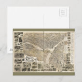 Easton Pennsylvania & Phillipsburg New Jersey 1900 Briefkaart (Voorkant / Achterkant)