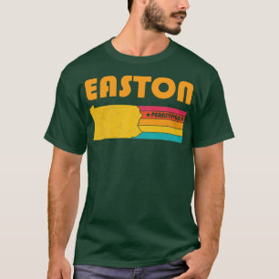 Easton Pennsylvania Vintage Gedecoreerd Souvenir T-shirt