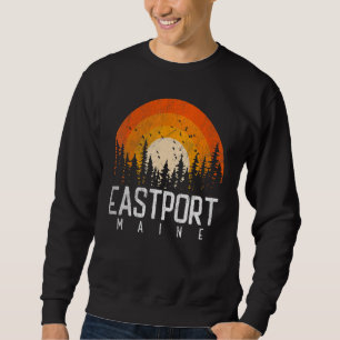 Eastport Maine ME Retro Stijl  70s 80s 90s Trui