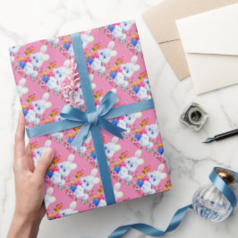 Eastr Bunny en verpakkingspapier voor eieren Cadeaupapier