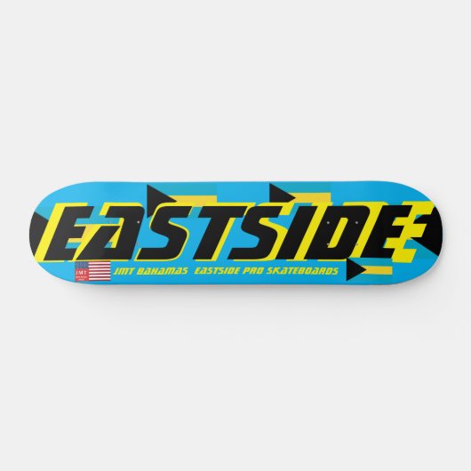 EASTSIDE JMT BAHAMAS 7 3/4" Skateboard Deck (Horizontaal)
