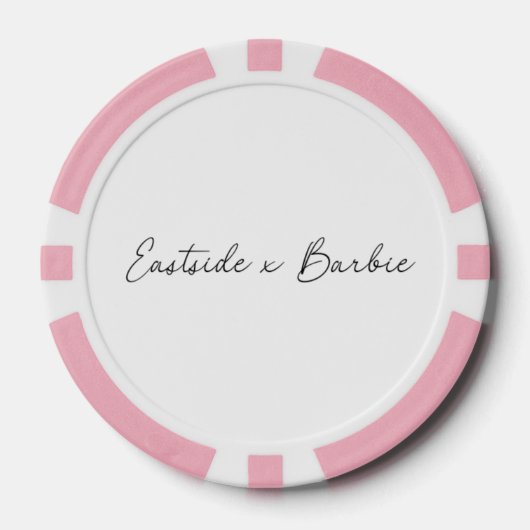 Eastside x Barbie poker chip (Voorkant)
