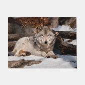 Easttern Gray Wolf Deurmat (Voorkant)