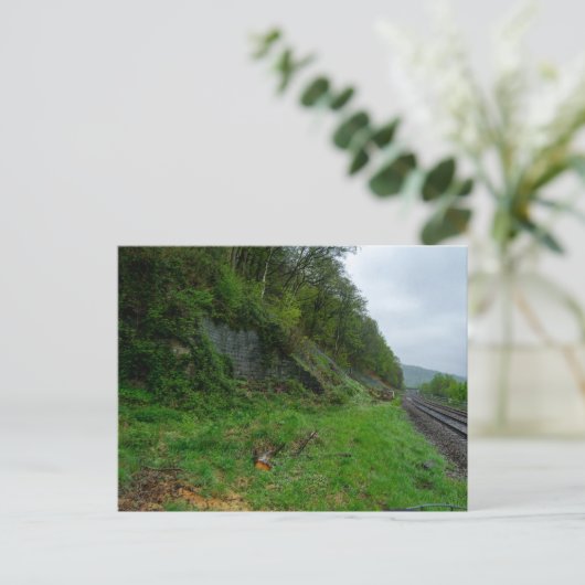 Eastwood Railway Station Remains Briefkaart (Staand voorkant)