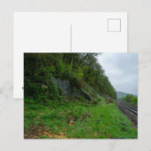 Eastwood Railway Station Remains Briefkaart (Voorkant / Achterkant)