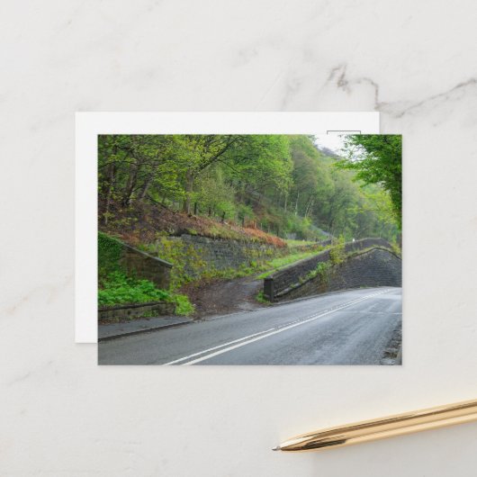 Eastwood Railway Station Remains Briefkaart (Voorkant / Achterkant in situ)