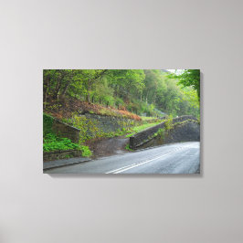 Eastwood Railway Station Remains Canvas Afdruk