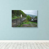 Eastwood Railway Station Remains Canvas Afdruk (Insitu (Houten vloer))