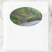 Eastwood Railway Station Remains Ovale Sticker (Tas)