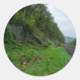 Eastwood Railway Station Remains Ronde Sticker