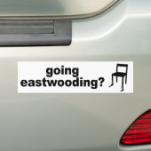 Eastwooding? Bumpersticker (Op auto)