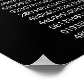 Easy As Pi Poster (Hoek)