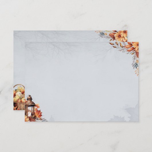 Easy as Pie Basic Blank Recept Kaart (Voorkant / Achterkant)