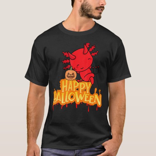 Easy Axolotl Halloween Kostuum Kinder Axolotl T-shirt (Voorkant)