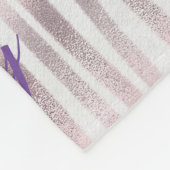 Easy Birthday Jubileum Custom Photo Template Fleece Deken (Hoek)