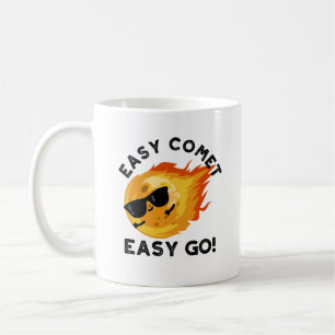 Easy Comet Easy Go Grappige Astronomie Pun Koffiemok