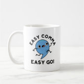 Easy Comma Easy Go Funny Punctun Koffiemok (Links)