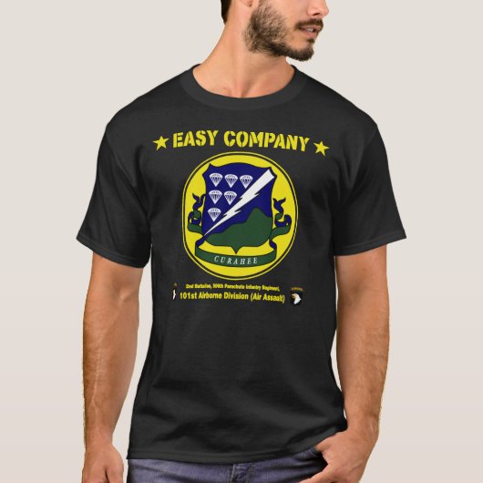 Easy Company - Inspired by Band of Brothers Classi T-shirt (Voorkant)