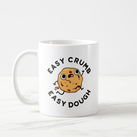 Easy Crumb Easy Dough Grappige Cookie Pun Koffiemok (Links)