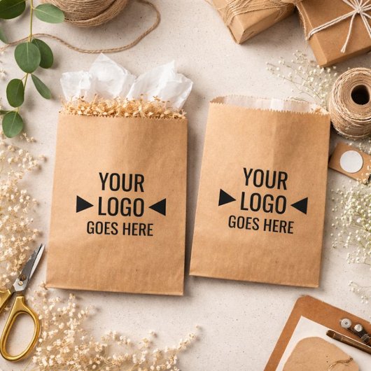 Easy Custom Corporate Business Logo Bedankzakje