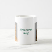 Easy Customization Pet Photo Name Pet Lover gift Koffiemok (Center)