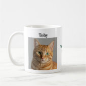 Easy Customization Pet Photo Name Pet Lover gift Koffiemok (Links)