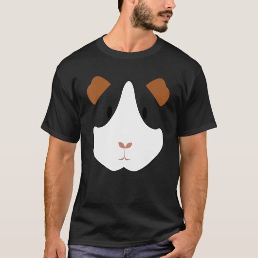 Easy Diy Halloween Costume  Guinea Pig T-shirt (Voorkant)