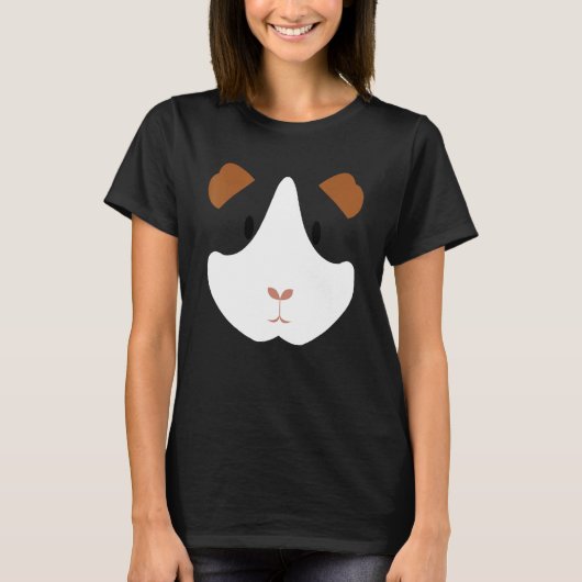 Easy Diy Halloween Costume  Guinea Pig T-shirt (Voorkant)
