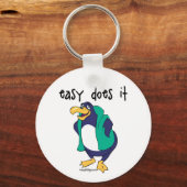 Easy Do It Slogan Sleutelhanger (Achterkant)