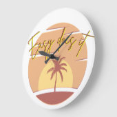 Easy Does it Clock Grote Klok (Hoek)
