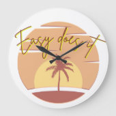 Easy Does it Clock Grote Klok (Voorkant)