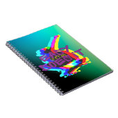 Easy Does It Doe Easy Skateboard Grafisch Notitieboek (Rechterzijde)