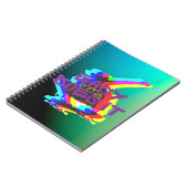 Easy Does It Doe Easy Skateboard Grafisch Notitieboek (Linkerzijde)