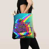 Easy Does It Doe Het Easy Skateboard Grafisch Tote Bag (Dichtbij)
