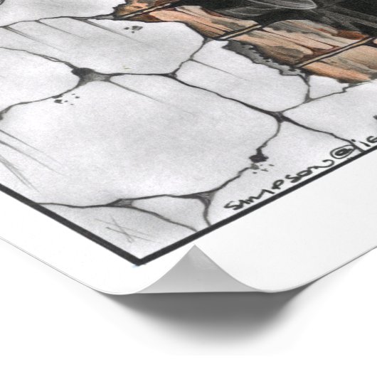 Easy Eight Sherman Poster (Hoek)