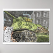 Easy Eight Sherman Poster (Voorkant)
