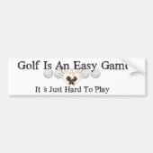 Easy Golf Bumpersticker (Voorkant)
