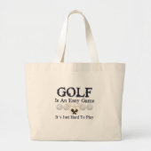Easy Golf Grote Tote Bag (Voorkant)