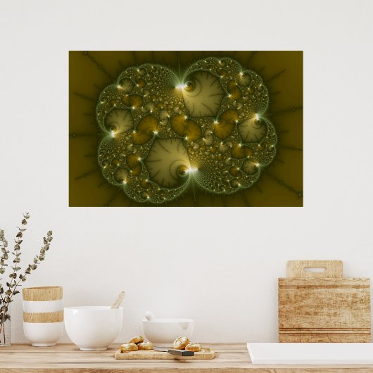 Easy Gro Fractals Poster (Keuken)