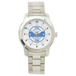 EASY! Herenhorloge - Gepersonaliseerd - Extra groo Horloge