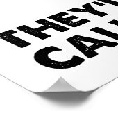 Easy is Football Funny Poster (Hoek)