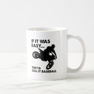 Easy is honkbal grappige mok