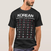 Easy Korean Hangul Learning voor KPop Fans _2 T-shirt (Voorkant)