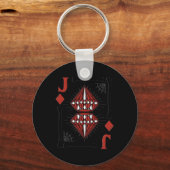 Easy Lazy DIY Jack van Diamond Halloween kostuum G Sleutelhanger (Voorkant)